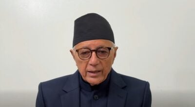 NC senior leader Shekhar Koirala holds talks to maintain party unity