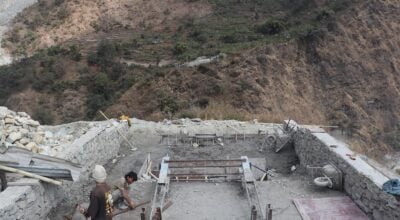 Construction begins on 303-meter suspension bridge over Myagdi River