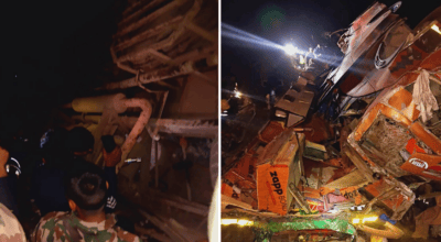 Update: Kathmandu-bound bus plunges into Trishuli, 18 dead