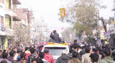 Balen Shah faces backlash over garlanding incident in Rajbiraj