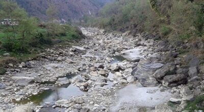 Hydropower projects accused of drying up Modi River in Parbat