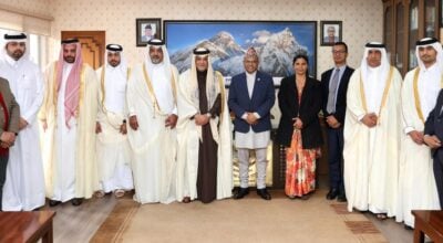 Nepal, Qatar discuss economic cooperation, tourism promotion and aviation expansion