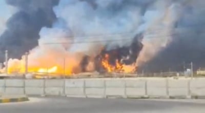 Blasts heard over Jerusalem as Israel confirms strike on Iran gas field