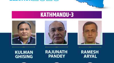 Rajunath Pandey triumphs over Kulman in Kathmandu-3