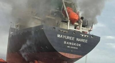 Trump and Iran signal prolonged conflict as tankers burn in Iraqi waters