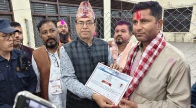 UML opens account with Ishtiyaq Rayi’s win in Banke-2
