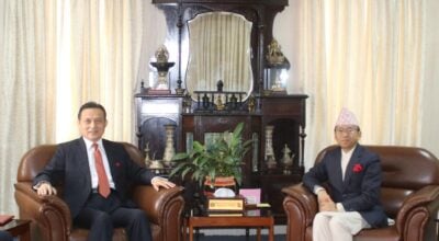 Nepal, China discuss strengthening bilateral ties, cooperation