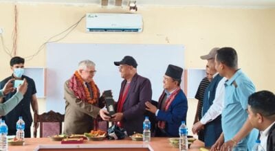 Israeli Ambassador lays memorial foundation for 11 Nepali students killed in Hamas attack