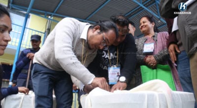 Ballot boxes sealed and collected from polling station (Photos)