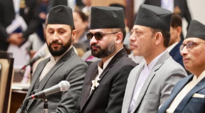 Shah and Lamichhane hold final talks on Cabinet formation; Central Committee yet to be involved