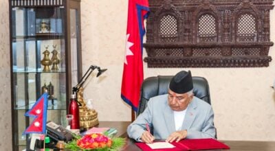 President Paudel promulgates Cooperative Ordinance