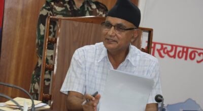 Karnali Chief Minister Kandel criticizes federal govt’s centralized mindset