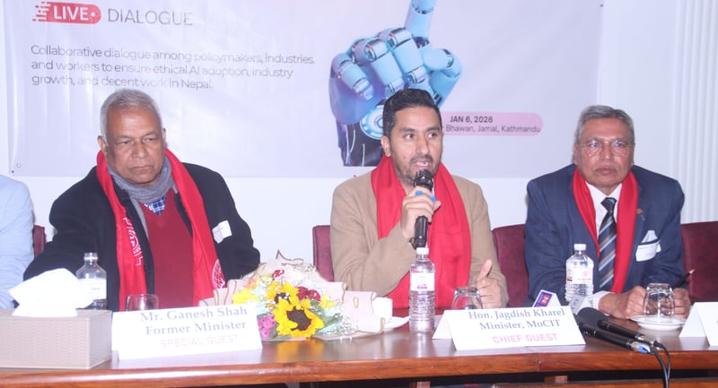 Digital roadmap for good governance: Minister Kharel