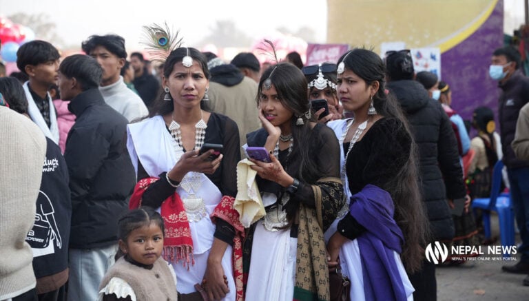 Tharu community celebrates Maghi at Kathmandu’s Tundikhel [Photo Feature]