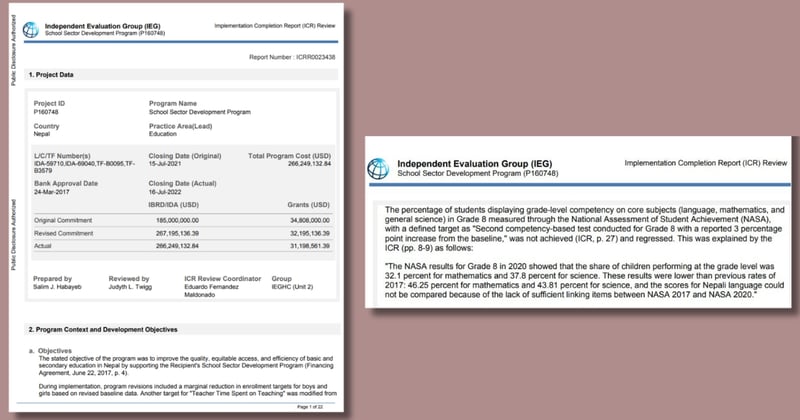 Nepal’s school education reliant on foreign projects for past 45 years