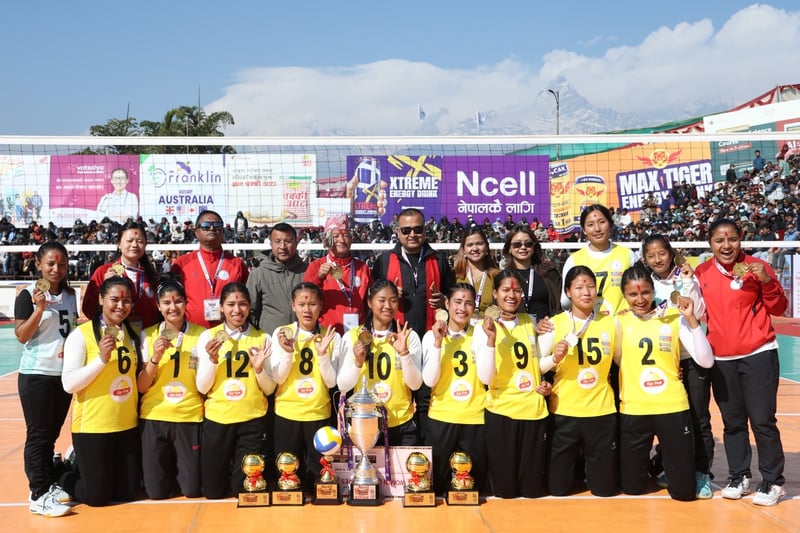 New Diamond lifts title of Tiger Cup Volleyball Competition