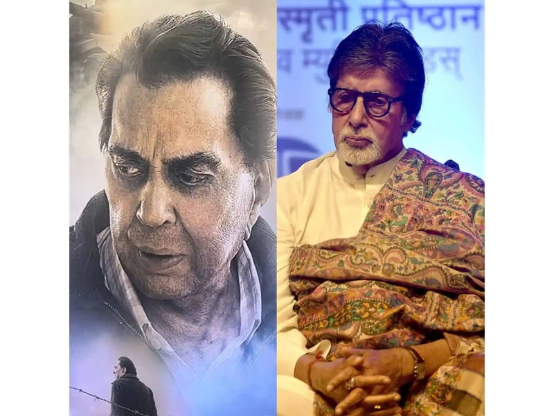 Big B remembers his “friend, family, idol” Dharmendra in special tribute ahead of ‘Ikkis’ release