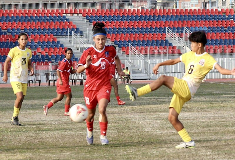SAFF Women’s Championship: Nepal defeats Bhutan 2-1