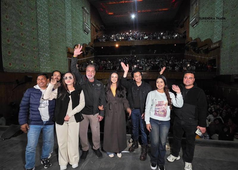 Paul Shah connects with fans as ‘Aa Bata Aama’ gains momentum