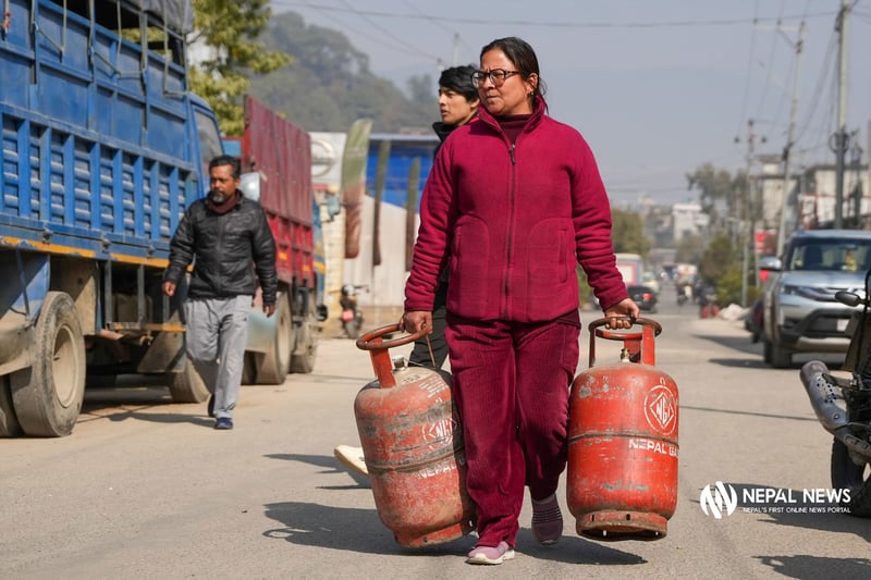 Gas shortage hits Kathmandu Market for nearly two weeks [Photo Feature]