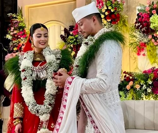 Actress Niti Shah marries Yachnit Rana in traditional ceremony