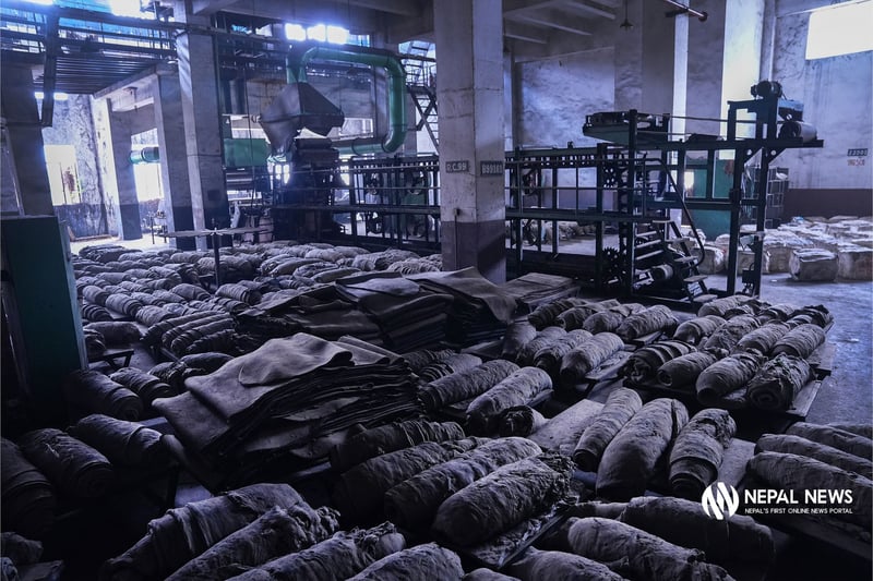 Gorakhkali Rubber Industry covered in rust and spider webs