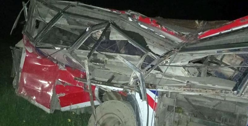 Baitadi bus accident: Death toll reaches 13