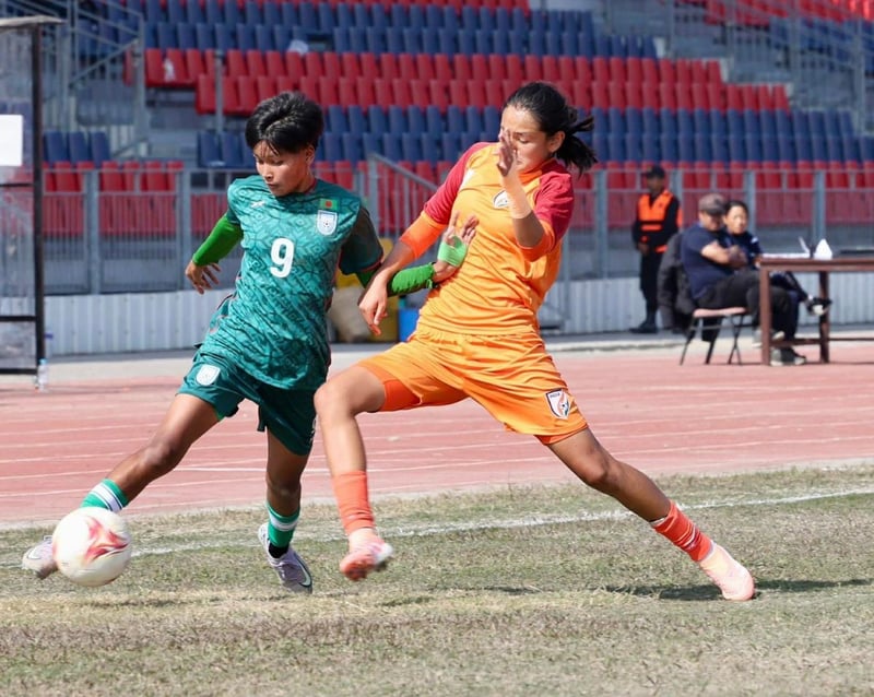 SAFF Women’s U-19: Bangladesh defeats India by 2-0
