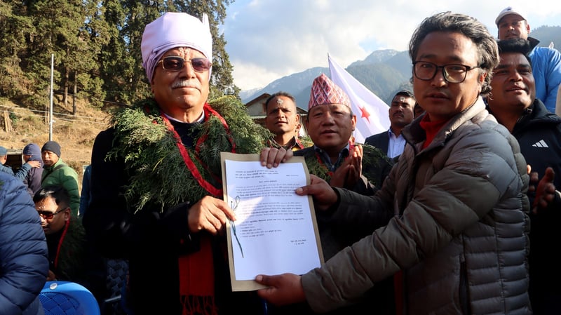 Coordinator Dahal vows developing Lukum as a model village