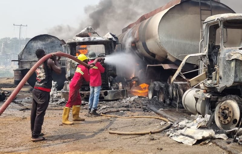 Gas explosion kills at least 38 miners in central Nigeria