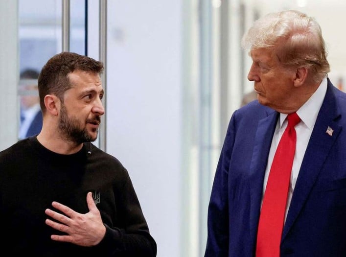 Trump, Zelensky speak on call ahead of Ukraine-US talks in Geneva