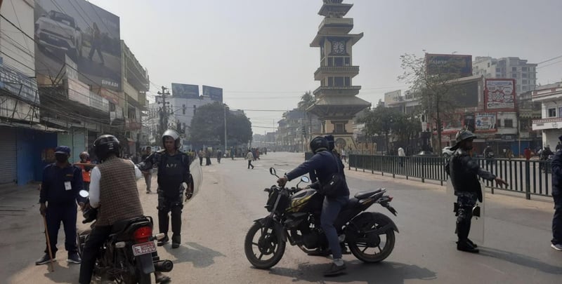 Curfew lifted, prohibitory order issued in Birgunj
