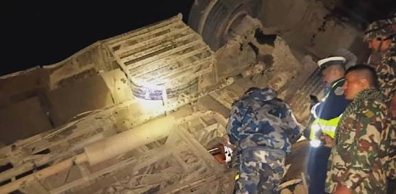 Trishuli bus plunge: 17 including two foreigners dead; rescue operation over