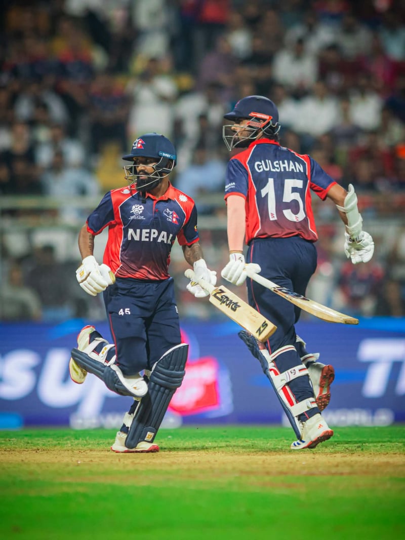 Nepal beat Scotland by seven wickets, finally win a World Cup match after 12 years