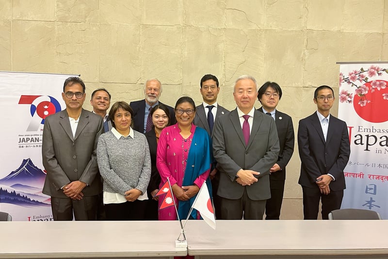 Japan supports classroom construction at a school in Bajhang