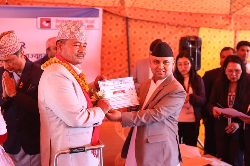 HoR Elections: Newly-elected PR lawmakers receive certificates