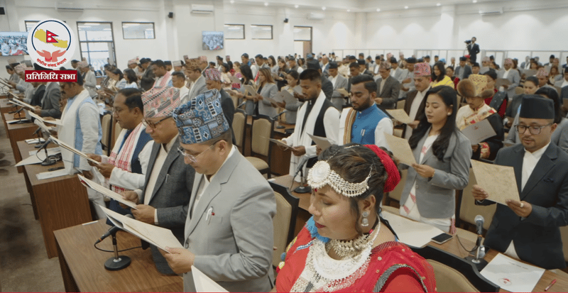 Over 63 lawmakers take oath in mother language