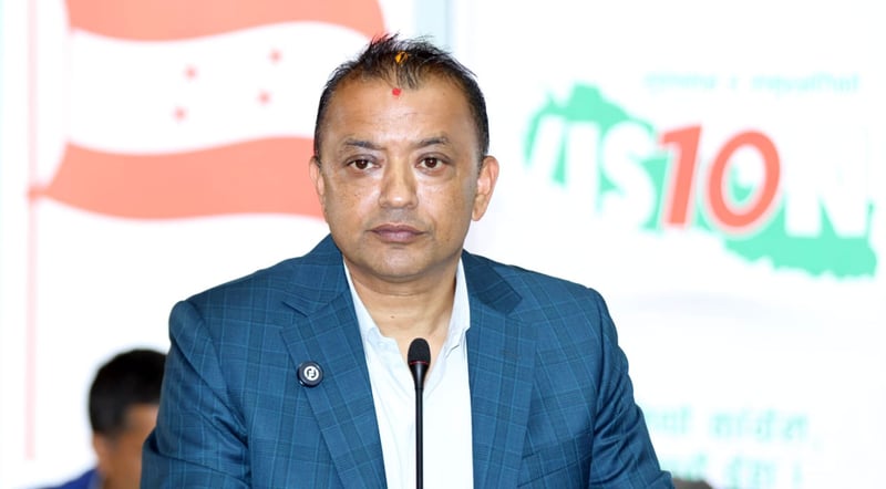 NC faces difficulty for forgetting agenda: President Thapa