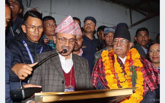 Prachanda of Nepali Communist Party wins from Rukum Purba
