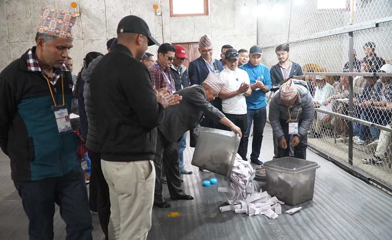 Shram Sanskriti Party leads in Dhankuta