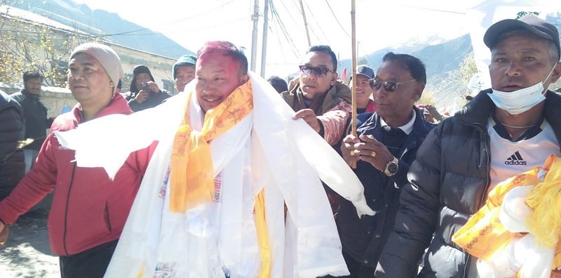 NC candidate Yogesh Gauchan wins from Mustang