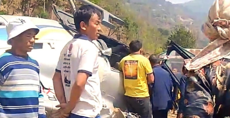 Air Dynasty helicopter crashes in Khotang, no fatalities reported