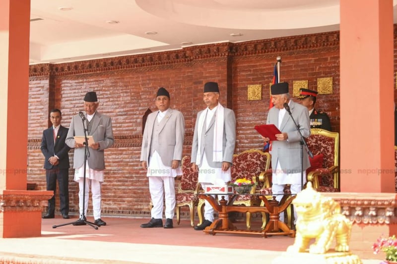 Senior lawmaker KC takes oath of office and secrecy