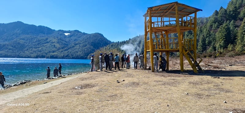 महाशिवरात्रि तथा सेना दिवसका अवसरमा रारा ताल क्षेत्रमा सेनाद्वारा सरसफाइ अभियान सुरु