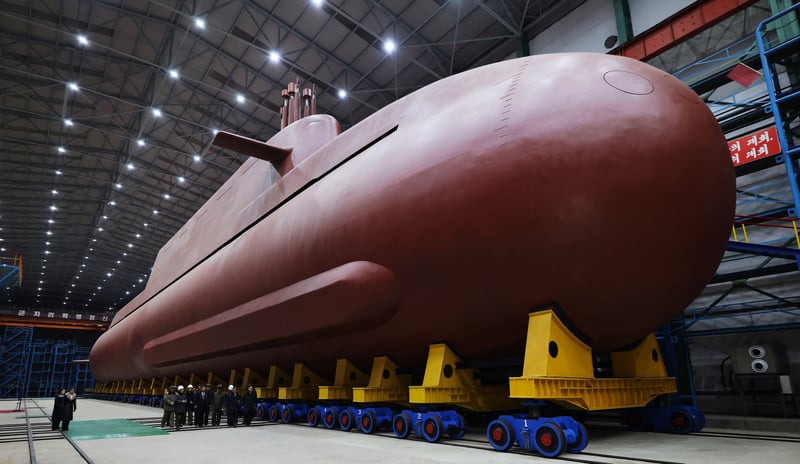 कोरियाली प्रायद्वीपमा नयाँ तनाव : उत्तर कोरियाले आणविक पनडुब्बी निर्माण गरिरहेको पुष्टि