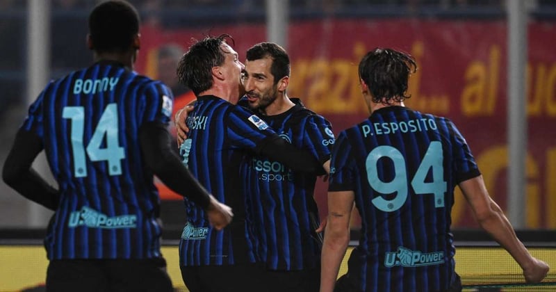 इन्टर मिलानलाई १० अंकको अग्रता, लेसे २–० ले पराजित