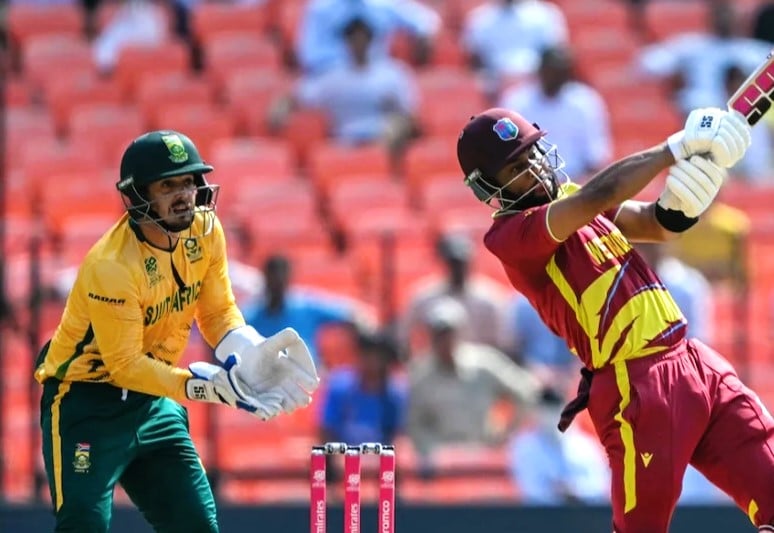 टी-२० विश्वकप : महत्वपूर्ण खेलमा वेष्ट इण्डिजको खराब ब्याटिङ