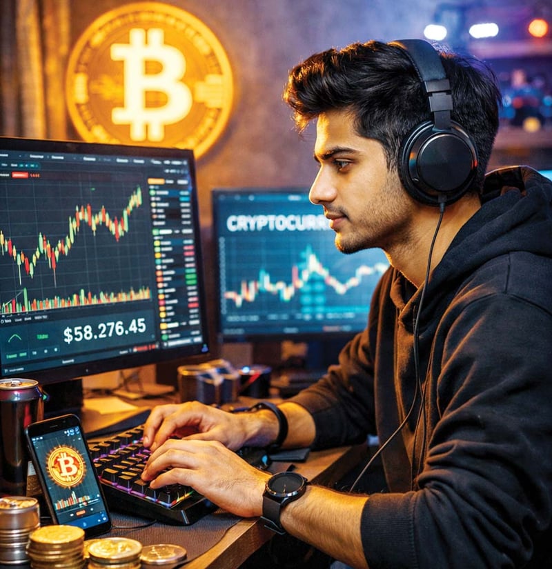 क्रिप्टो कारोबारमा युवा संलग्नता बढी