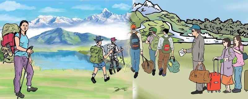 दलका एजेन्डा पर्यटन विकास