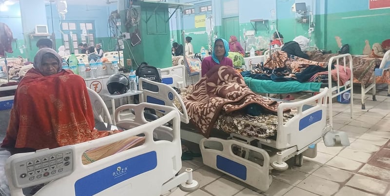 गजेन्द्रनारायण सिंह अस्पतालमा बिरामीको चाप बढ्यो